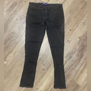 Miley Cyrus & Max Azria Straight Leg Black Jeans